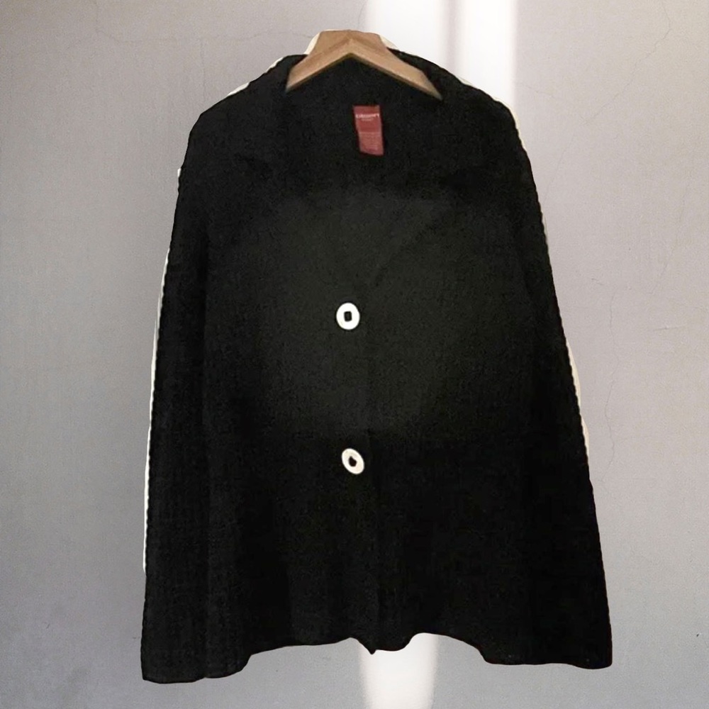 OVERSIZED CHUNKY KNIT CARDIGAN